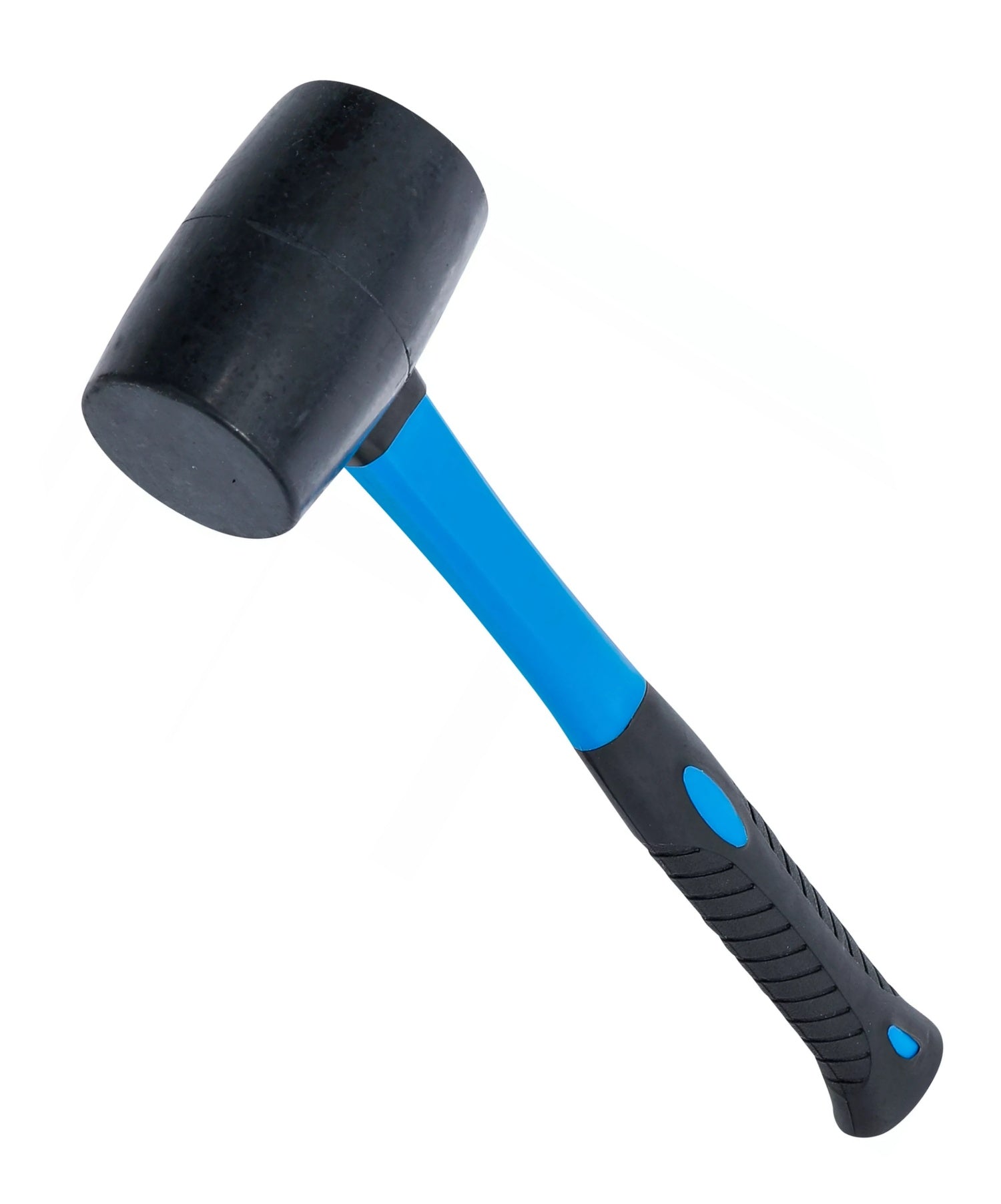 BGS 1960 Gummihammer Fiberglasstiel schwarzer Kopf Ø50mm Kopfgewicht 250g