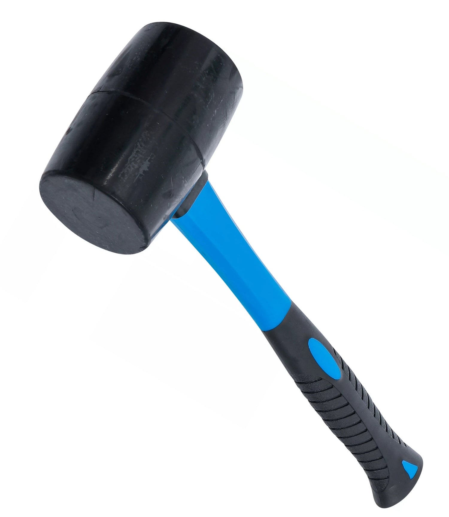 BGS 1961 Gummihammer Fiberglasstiel schwarzer Kopf Ø60mm Kopfgewicht 500g