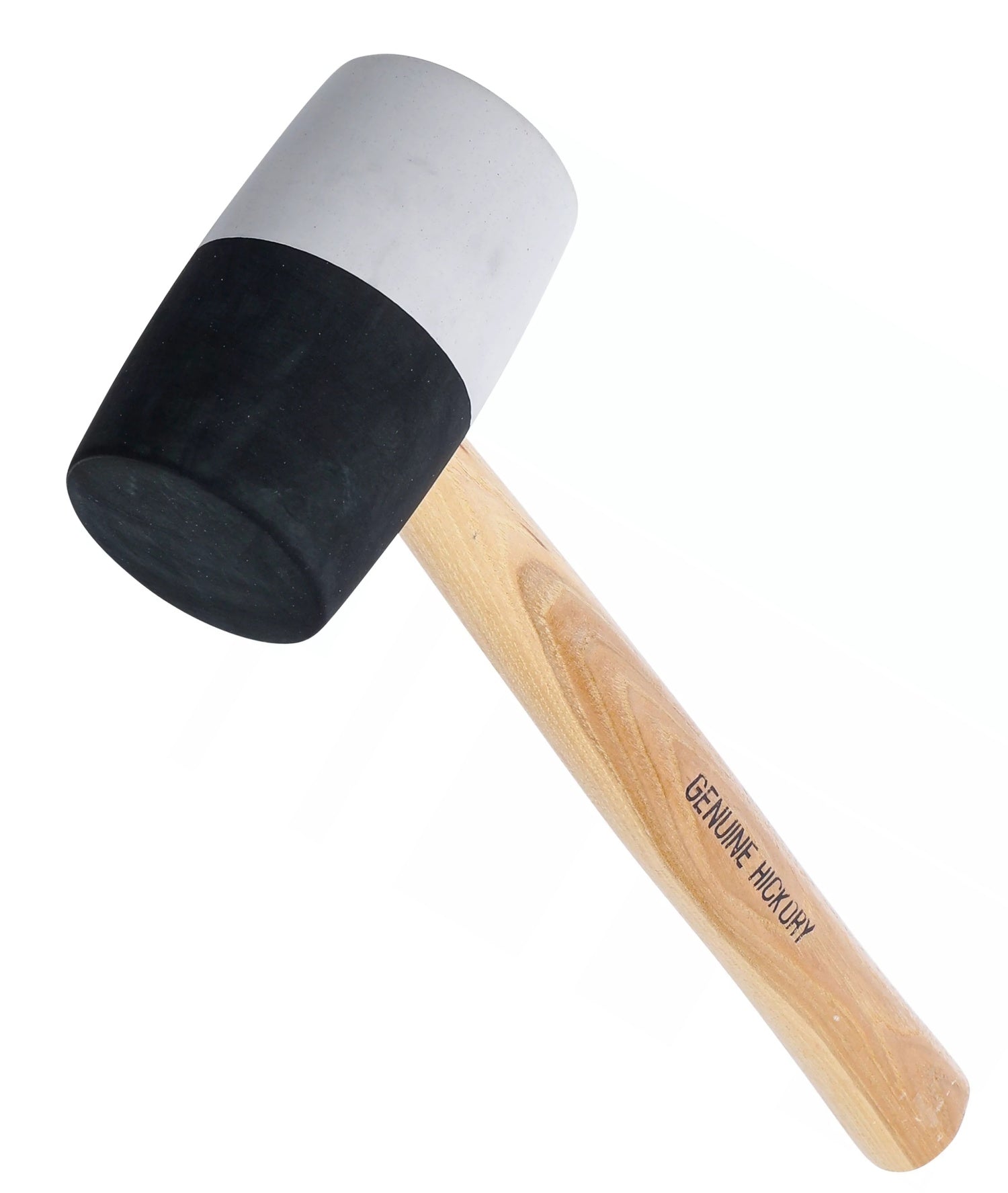 BGS 1969 Gummihammer mit Hickory-Stiel Kopf schwarz-weiß Ø 63mm 840g