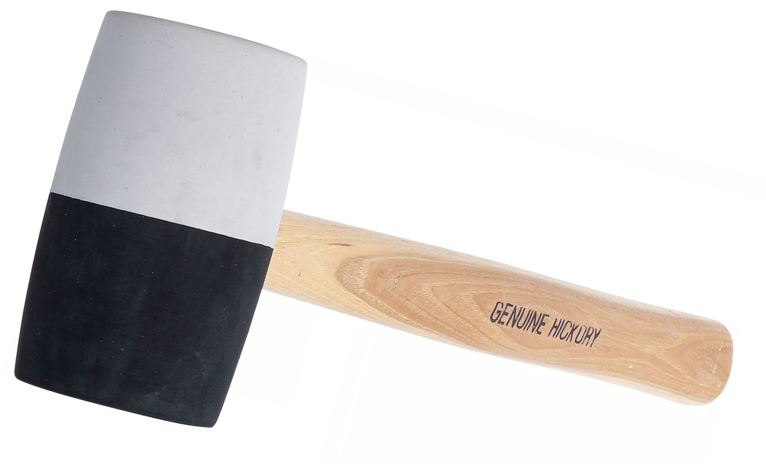 BGS 1969 Gummihammer mit Hickory-Stiel Kopf schwarz-weiß Ø 63mm 840g