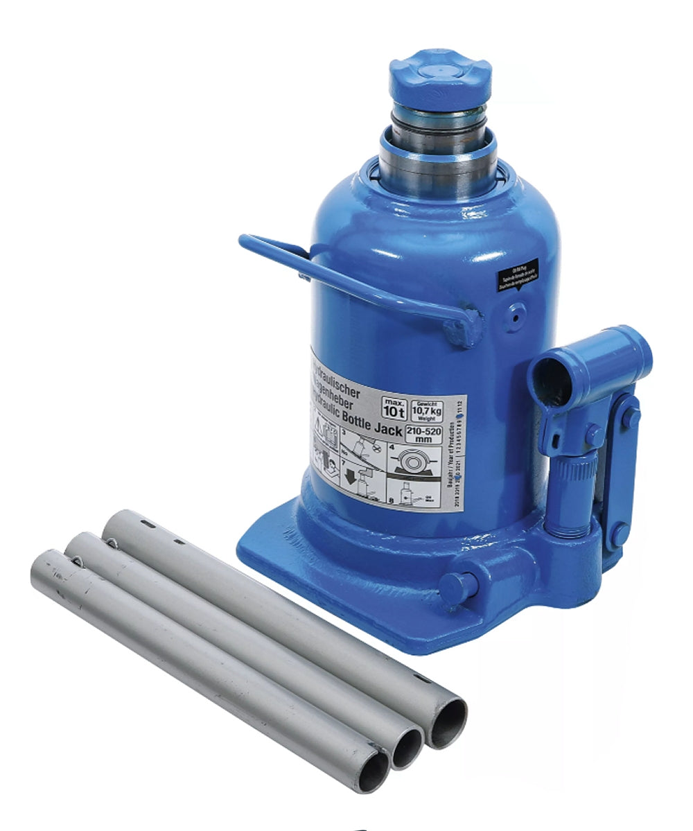 BGS 1977 Hydraulischer Wagenheber Flaschenheber für hohe Fahrzeuggewichte 10t