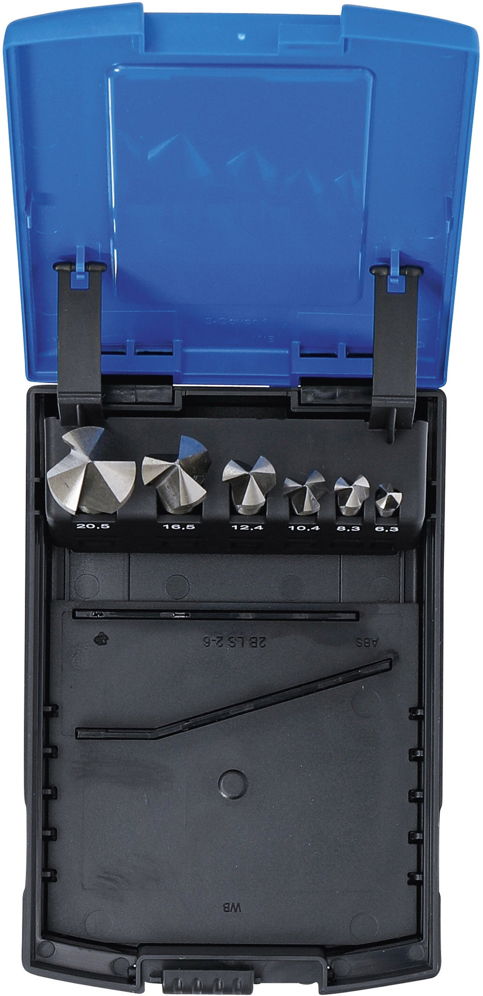 BGS 1997 Satz HSS 90° Kegelsenker DIN 335 Form C Ø6,3-20,5mm 6 teilig