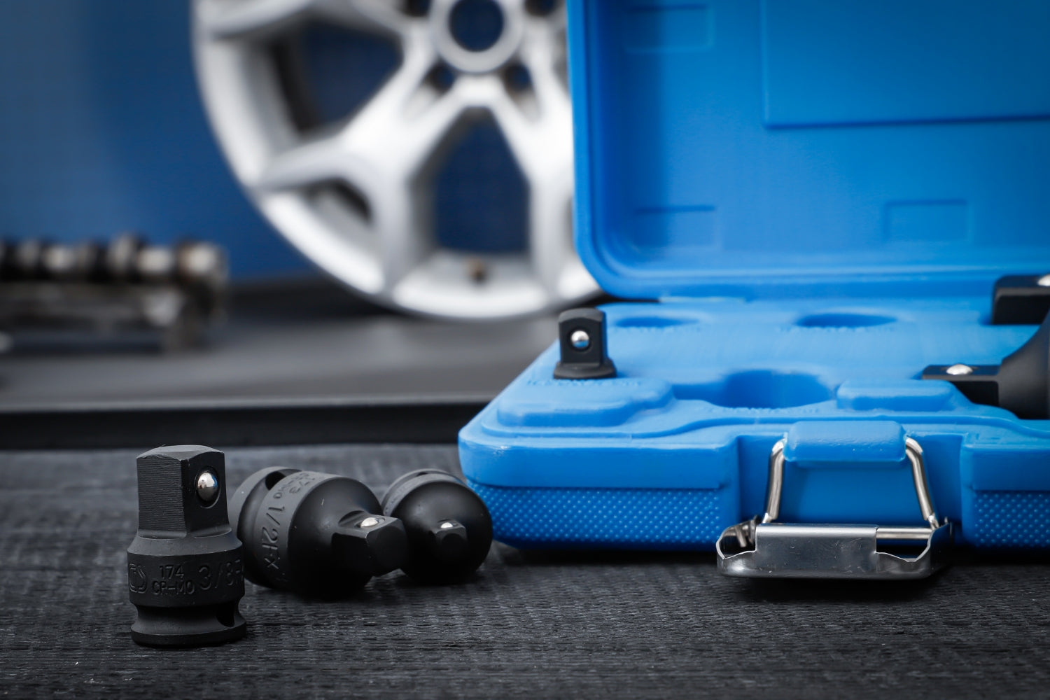 BGS 200 Adaptersatz IMPACT 1/4" 3/8" 1/2" 3/4" für Schlagschrauber