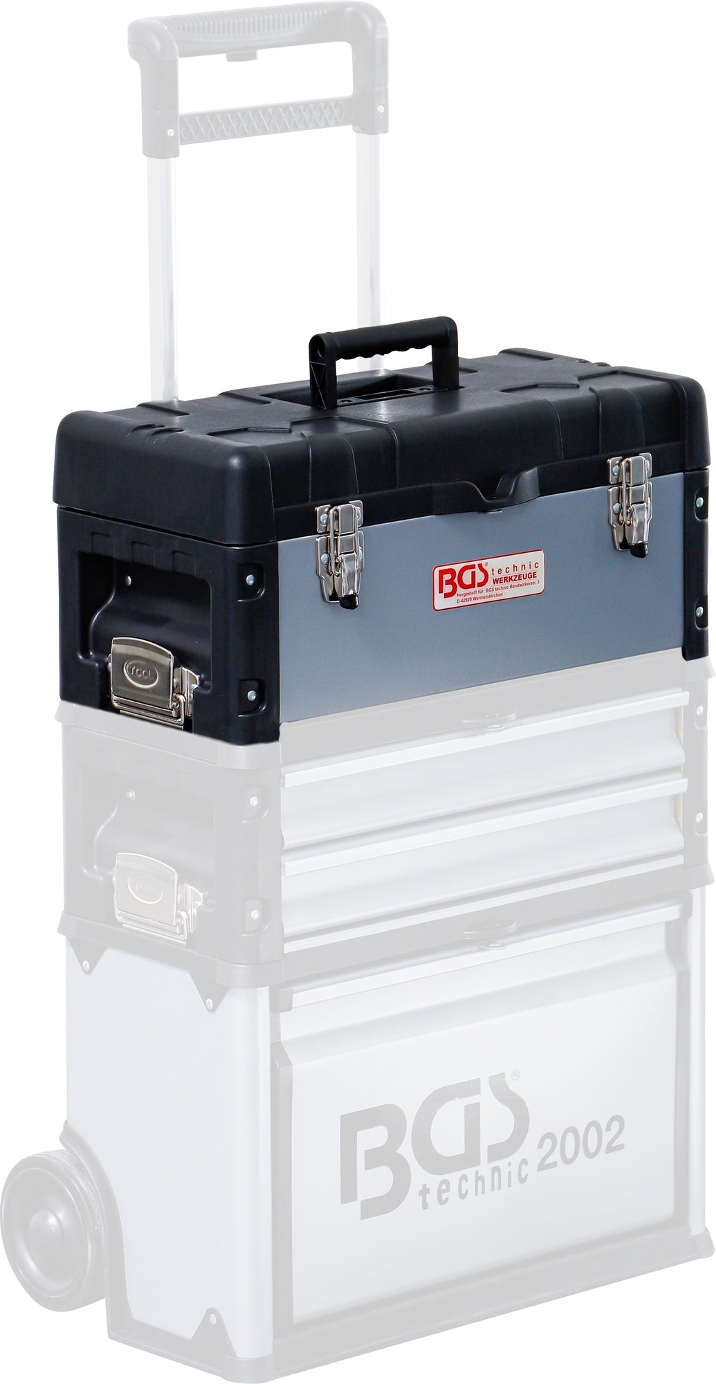 BGS 2002-2 Hartschalenkoffer für Werkzeug Aufsatz leer für Artikel 2002