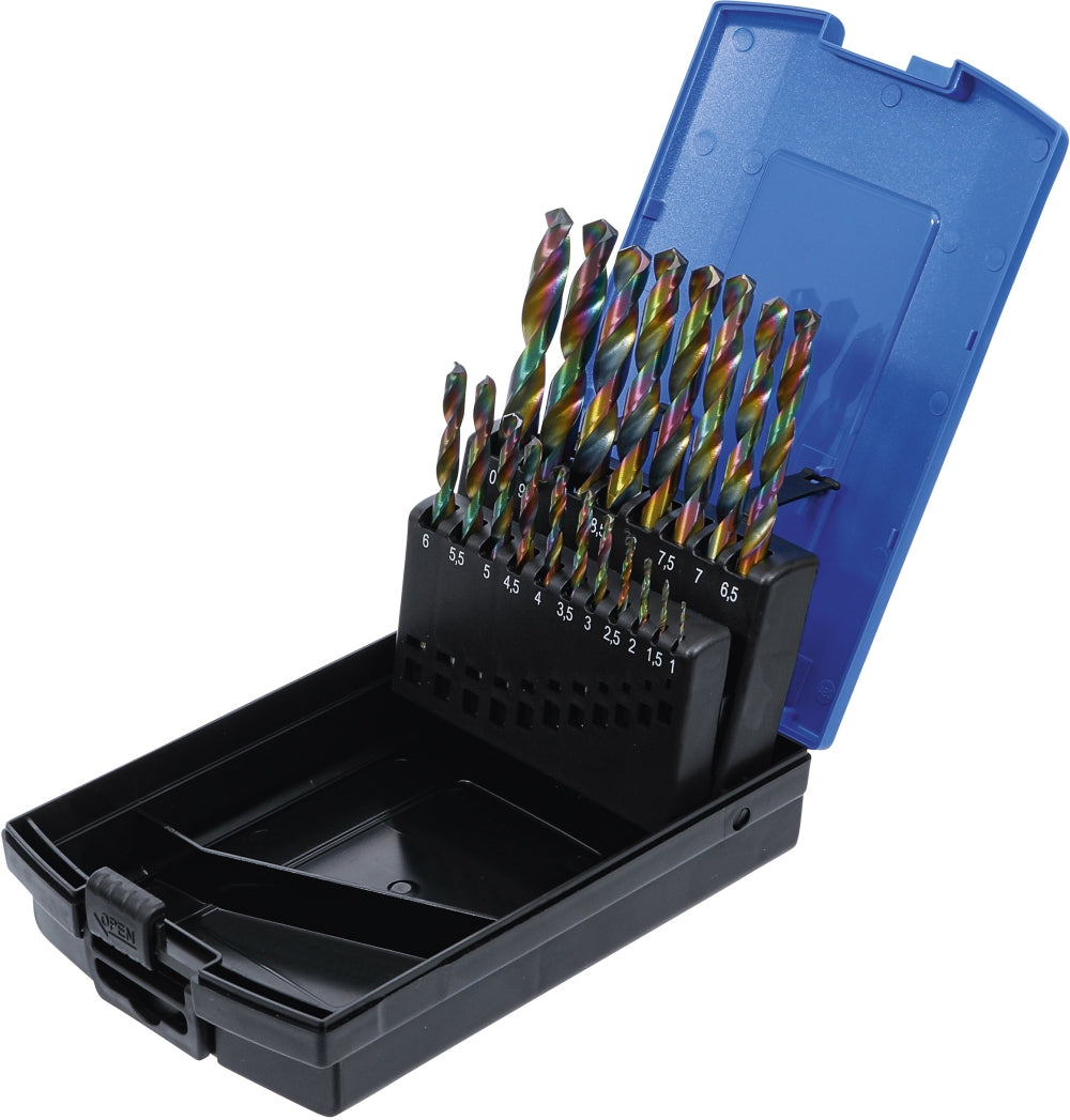 BGS 2014 Satz Spiralbohrer HSS 1 - 10mm 19 teilig