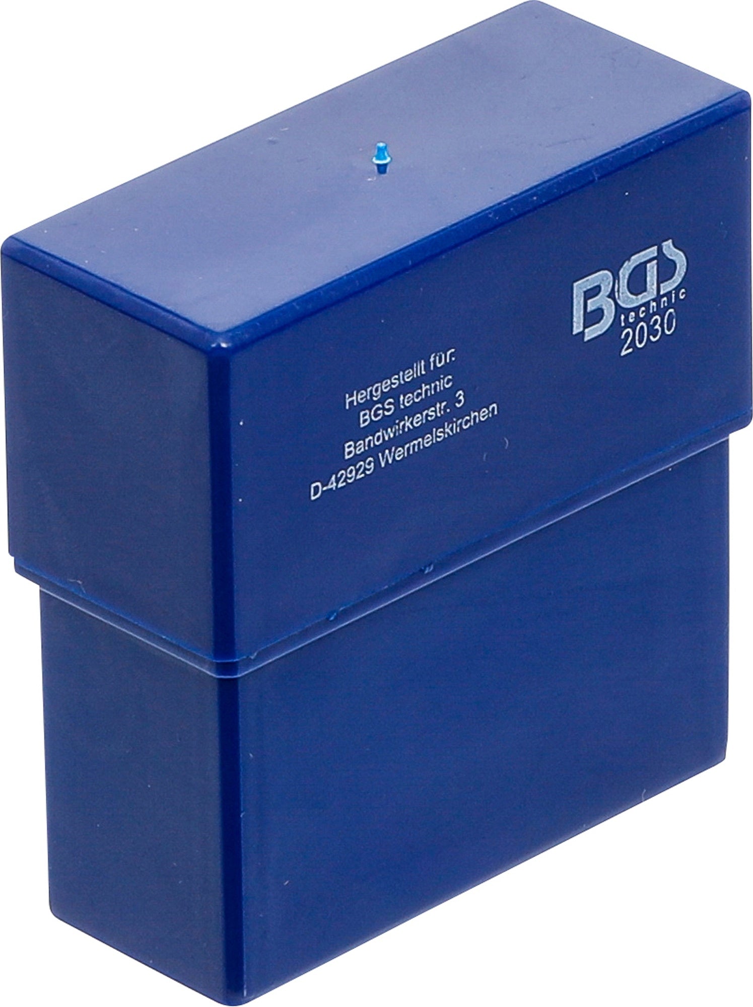 BGS 2030 Einschlagbuchstaben Höhe 3mm im Kästchen aus Kunststoff