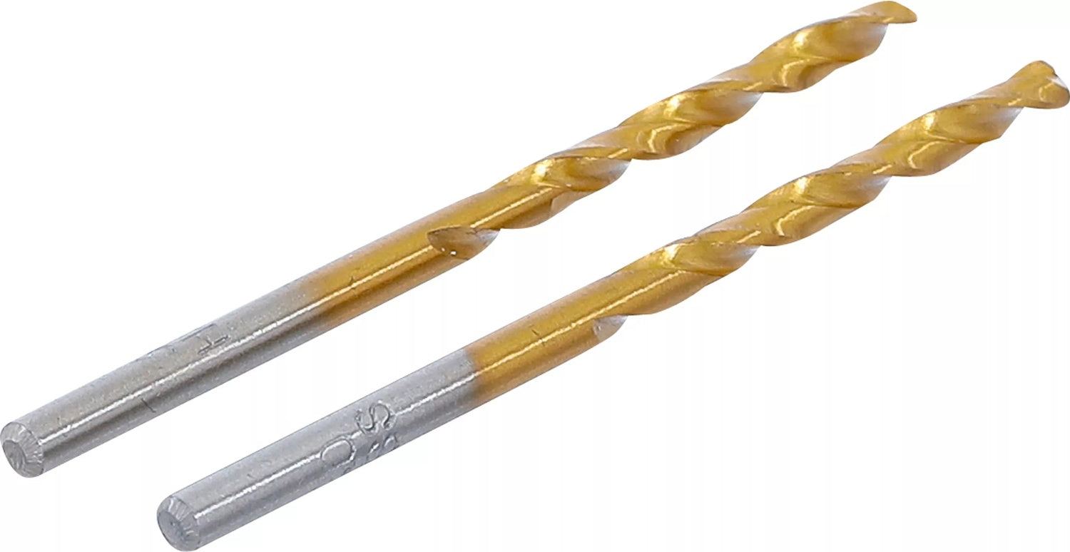 BGS 2040-3 Satz Spiralbohrer HSS-G titan-nitriert Ø3mm 2 teilig