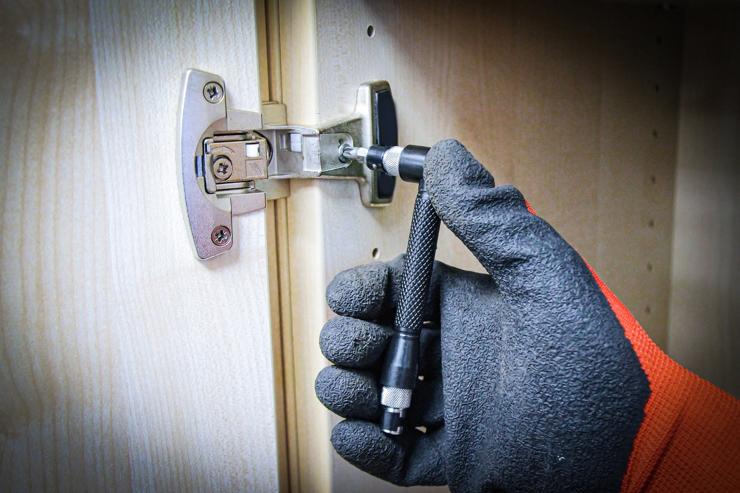 BGS DIY 20805 Winkelschrauber mit 7 Doppelklingen-Bits Antrieb 6,3mm (1/4") 8 teilig