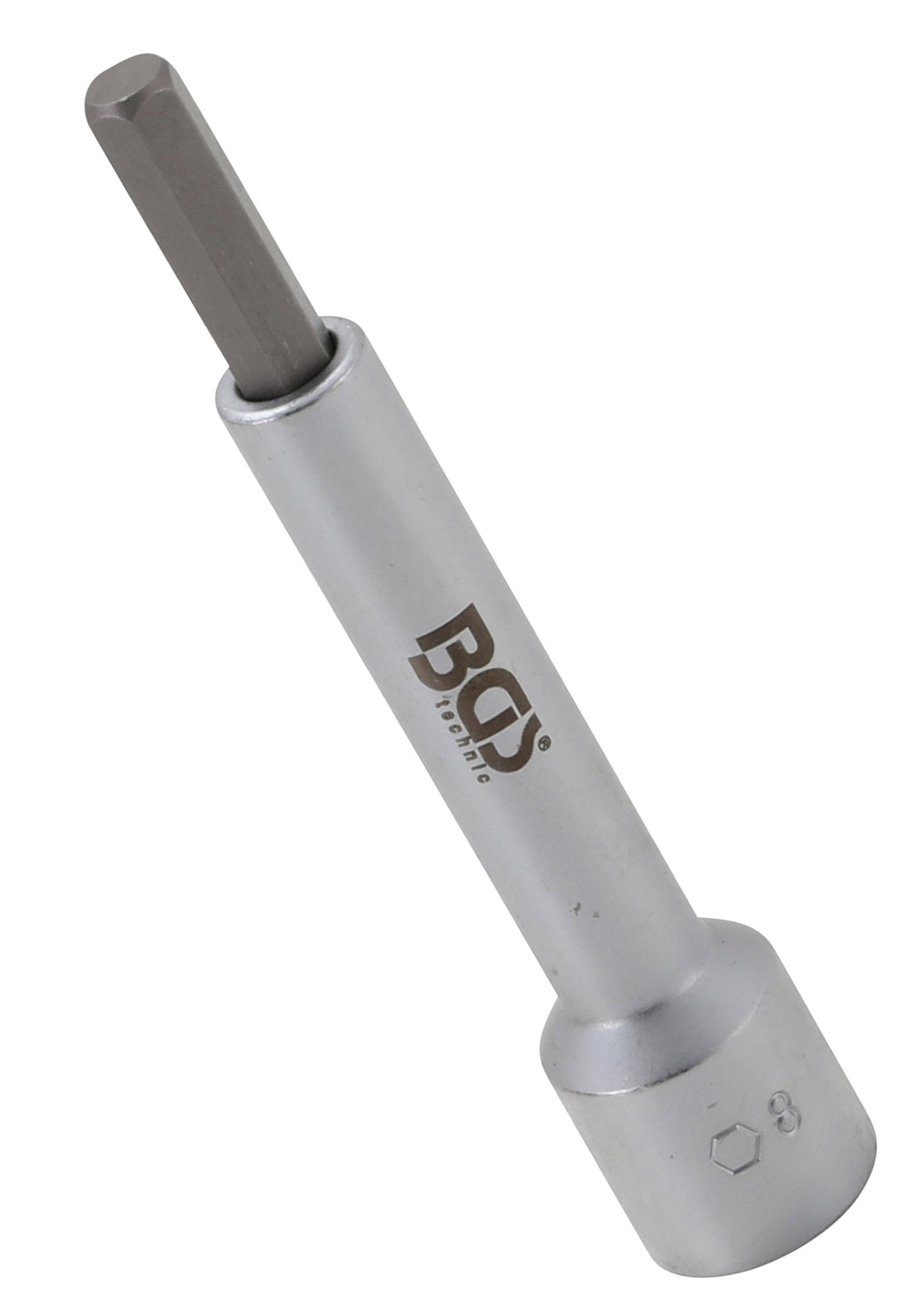 BGS 2087-H8 Bit-Einsatz Antrieb Innenvierkant 12,5mm (1/2") Innensechskant 8mm