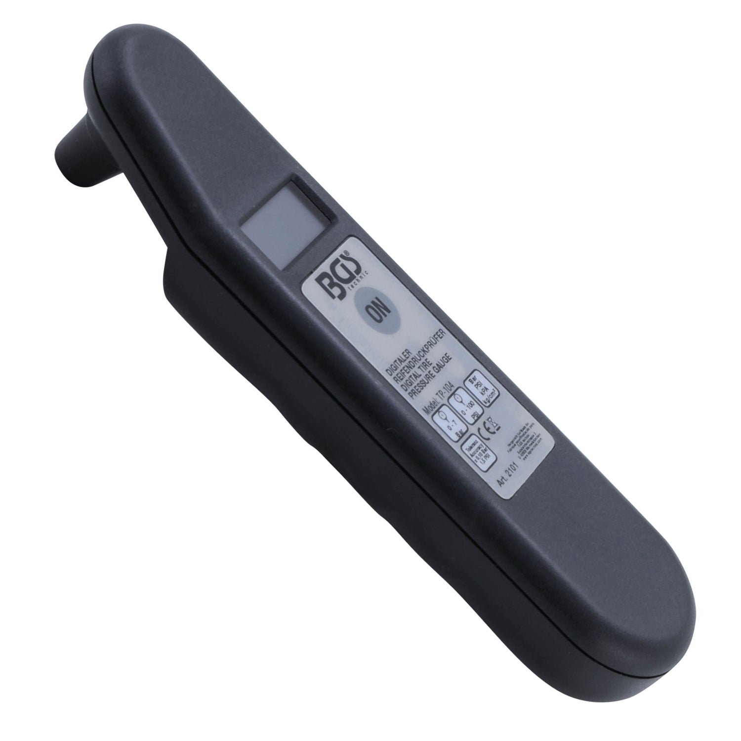 BGS 2101 Digitaler Reifendruckprüfer / Luftdruckprüfer 0,35-7 bar