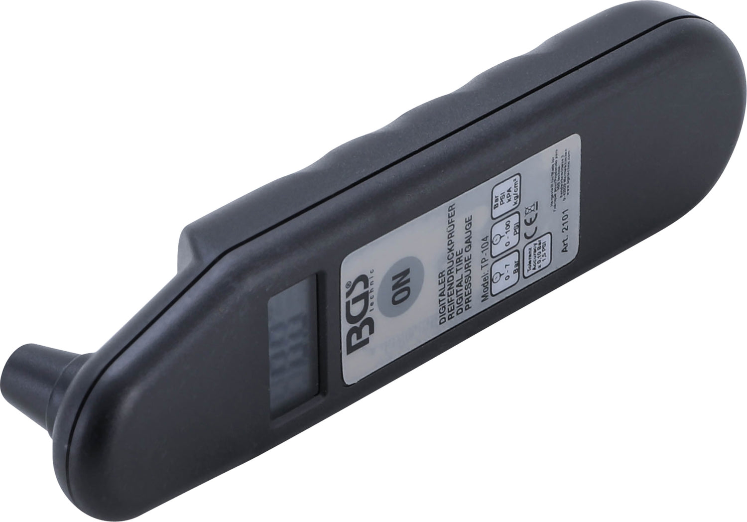 BGS 2101 Digitaler Reifendruckprüfer / Luftdruckprüfer 0,35-7 bar