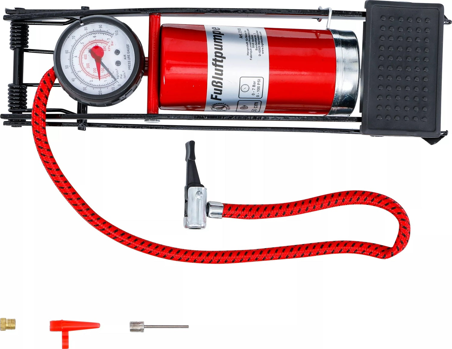 BGS DIY 2105 Fußluftpumpe 0 - 7 bar
