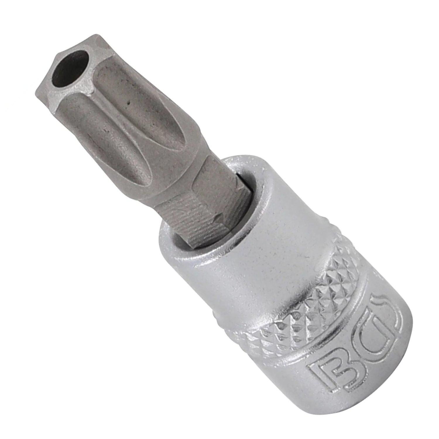 BGS 2165-T45 Biteinsatz T-Profil (für Torx) mit Bohrung T45 Länge 38mm Antrieb 6,3mm (1/4")