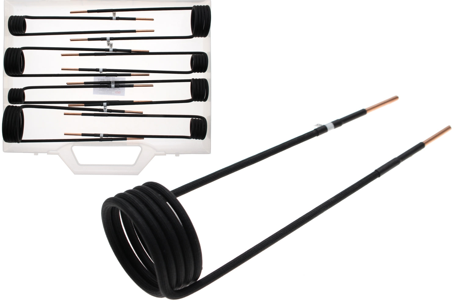 BGS 2169-1 Satz Induktions-Spulen 90° abgewinkelt für Induktionsheizgerät Artikel 2169 8 teilig