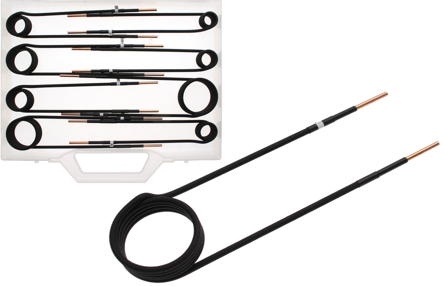 BGS 2169-2 Satz Induktions-Spulen gerade Bauform für Induktionsheizgerät Artikel 2169 8 teilig