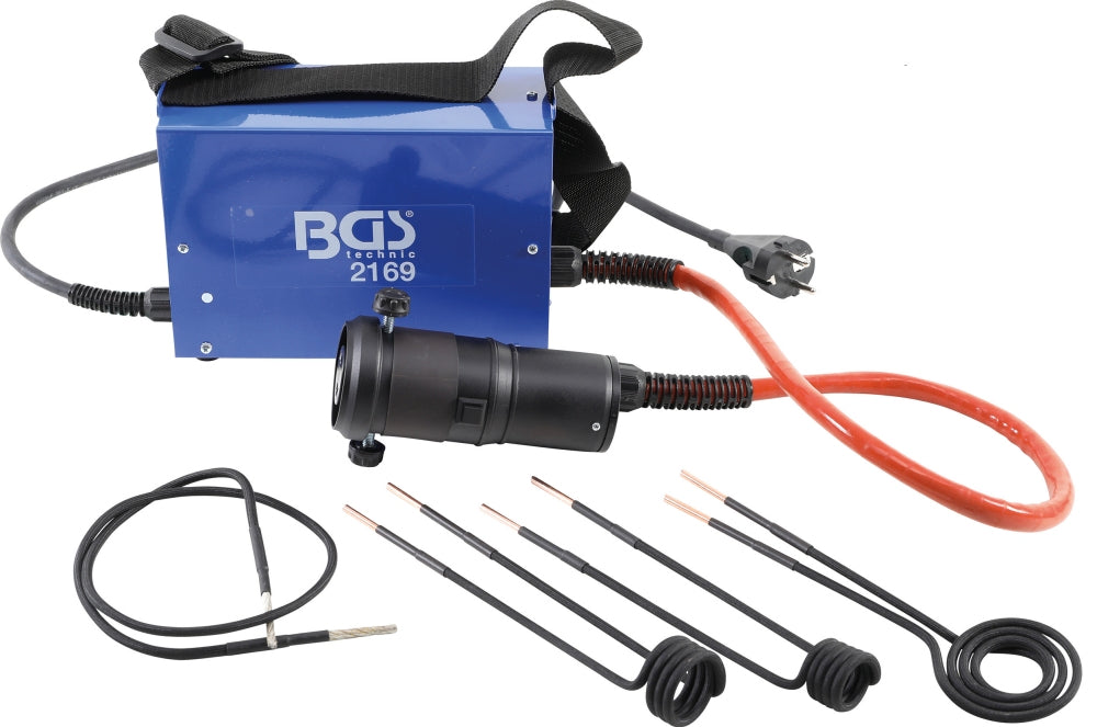 BGS 2169 Induktionsheizgerät 1,5kW mit viel Zubehör inkl. Koffer