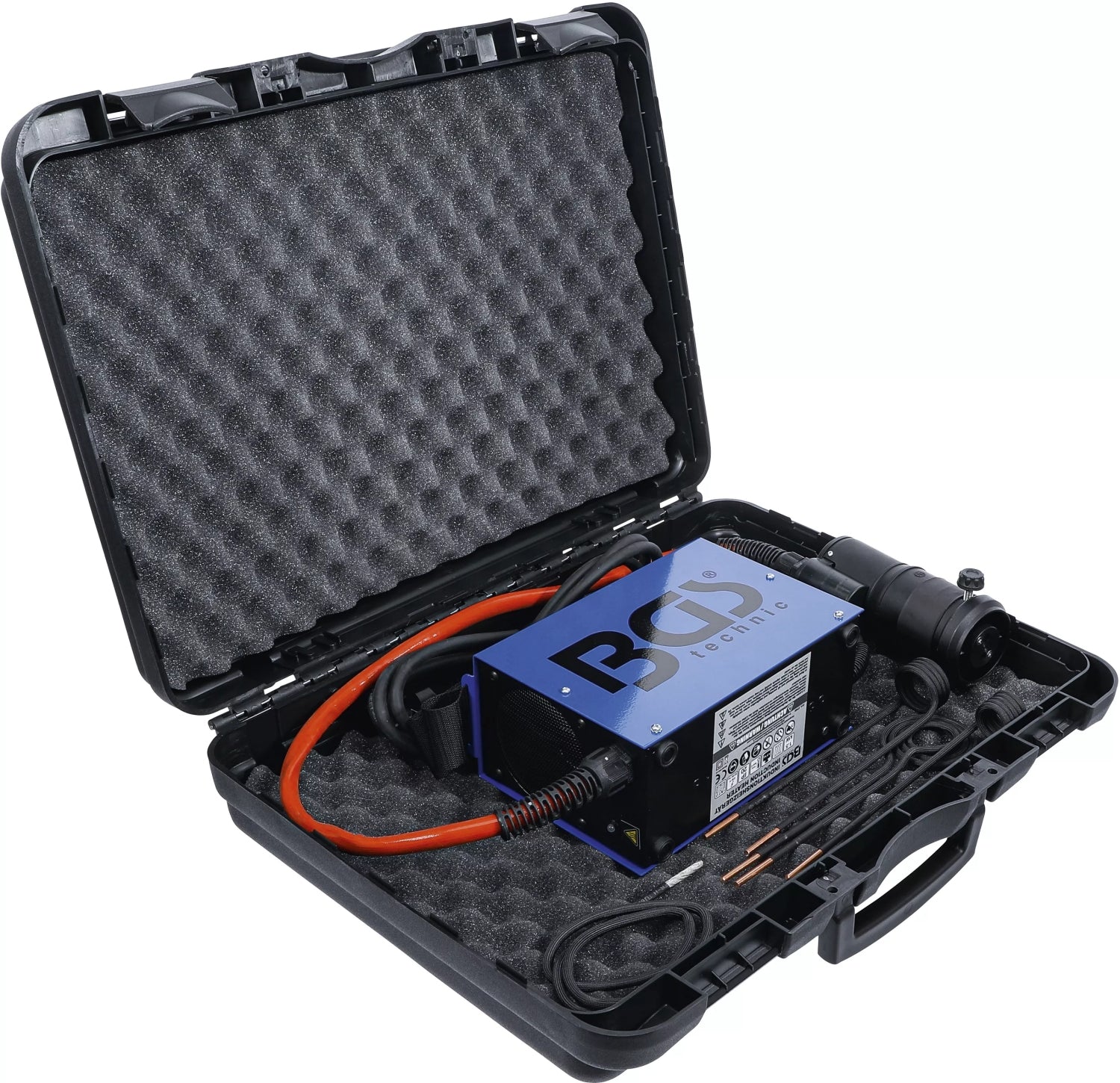 BGS 2169 Induktionsheizgerät 1,5kW mit viel Zubehör inkl. Koffer