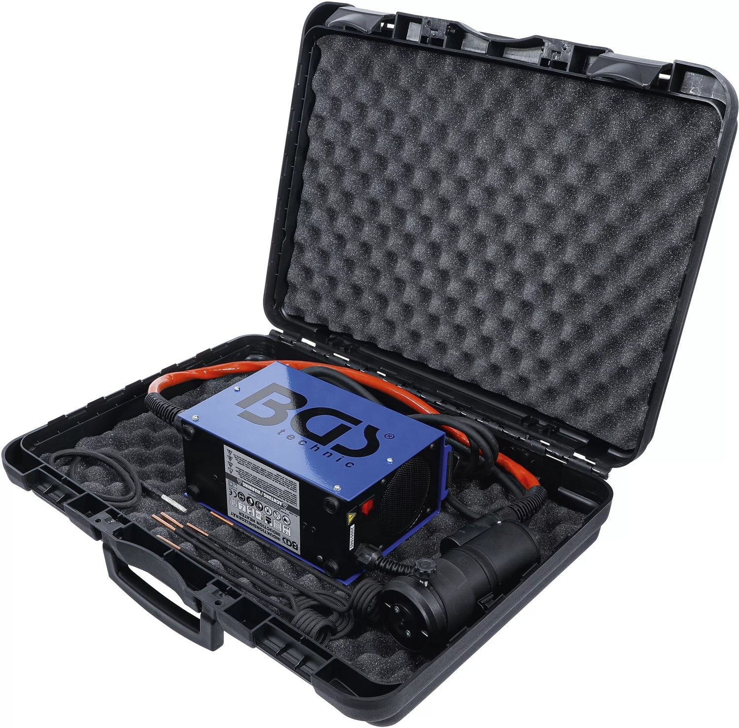 BGS 2169 Induktionsheizgerät 1,5kW mit viel Zubehör inkl. Koffer