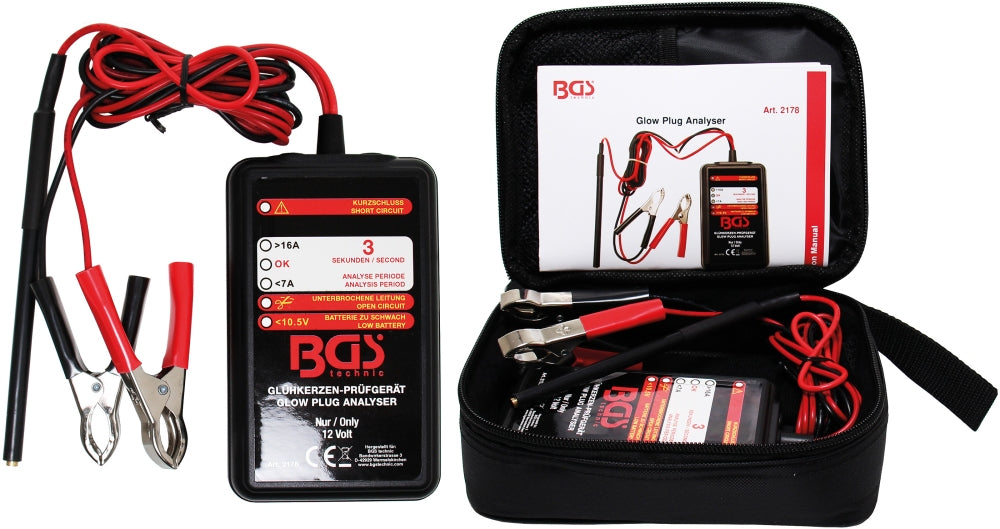 BGS 2178 Prüfgerät für Glühkerzen 12V