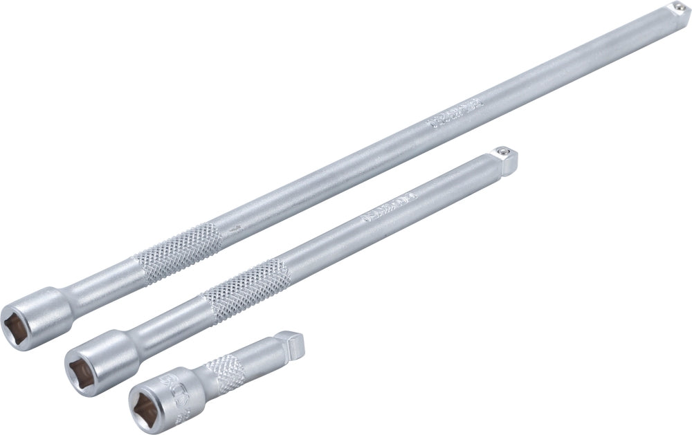 BGS 2233 Satz Kippverlängerungen 6,3mm (1/4") Längen 50mm 150mm 250mm