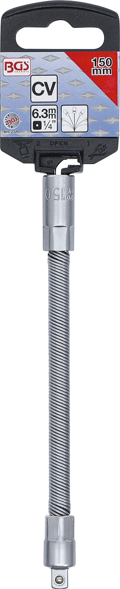 BGS 2320 Flexible Verlängerung 6,3mm (1/4") Länge 150mm