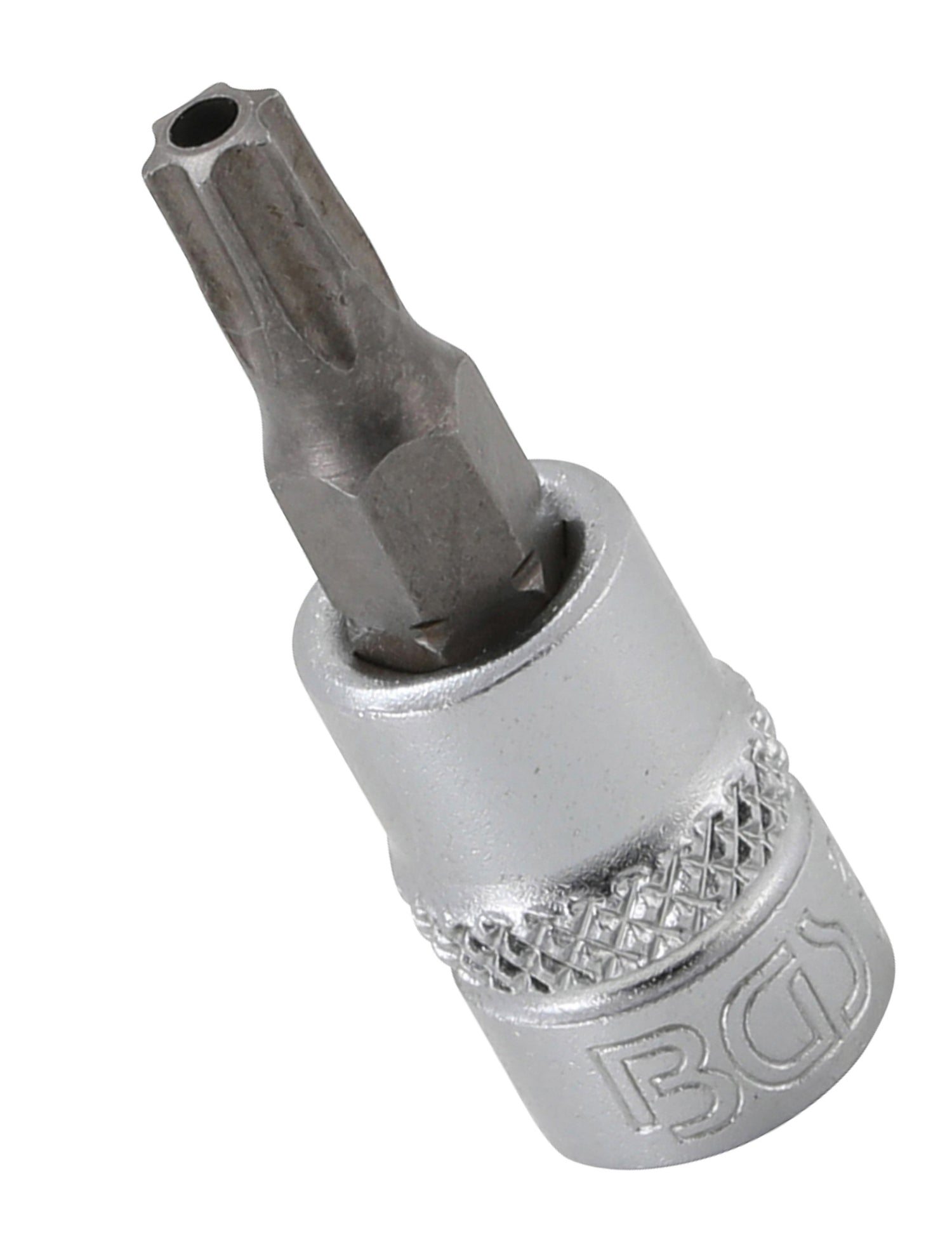 BGS 2361 Biteinsatz T-Profil (für Torx) mit Bohrung T27 Länge 38mm Antrieb 6,3mm (1/4")