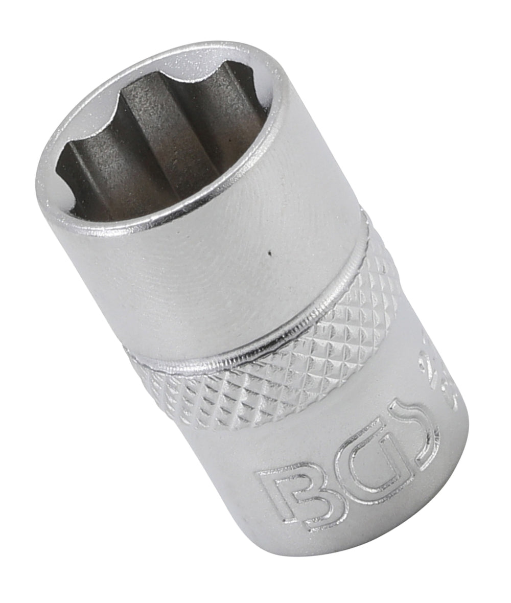 BGS 2372 Nuss / Stecknuss / Steckschlüsseleinsatz Super Lock SW 12mm Antrieb 10mm (3/8")