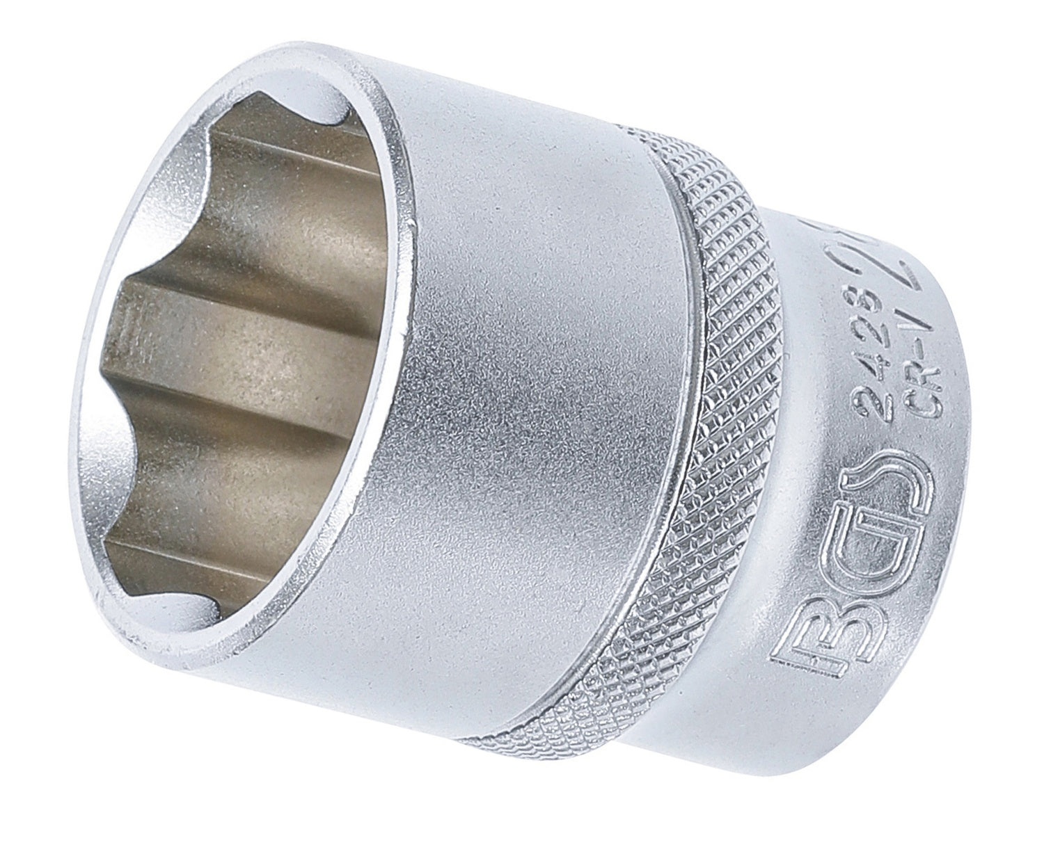 BGS 2428 Nuss / Stecknuss 28mm Super Lock Wellenprofil Antrieb 12,5mm (1/2")