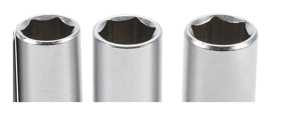 BGS 2429 ZOLL Satz Tiefbett Nüsse 4,7mm (3/16") - 12,5mm (1/2") Antrieb 6,3mm(1/4")