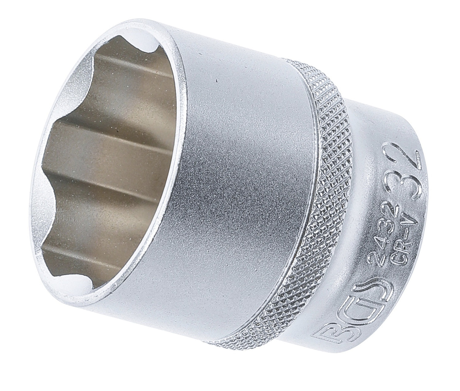 BGS 2432 Nuss / Stecknuss 32mm Super Lock Wellenprofil Antrieb 12,5mm (1/2")