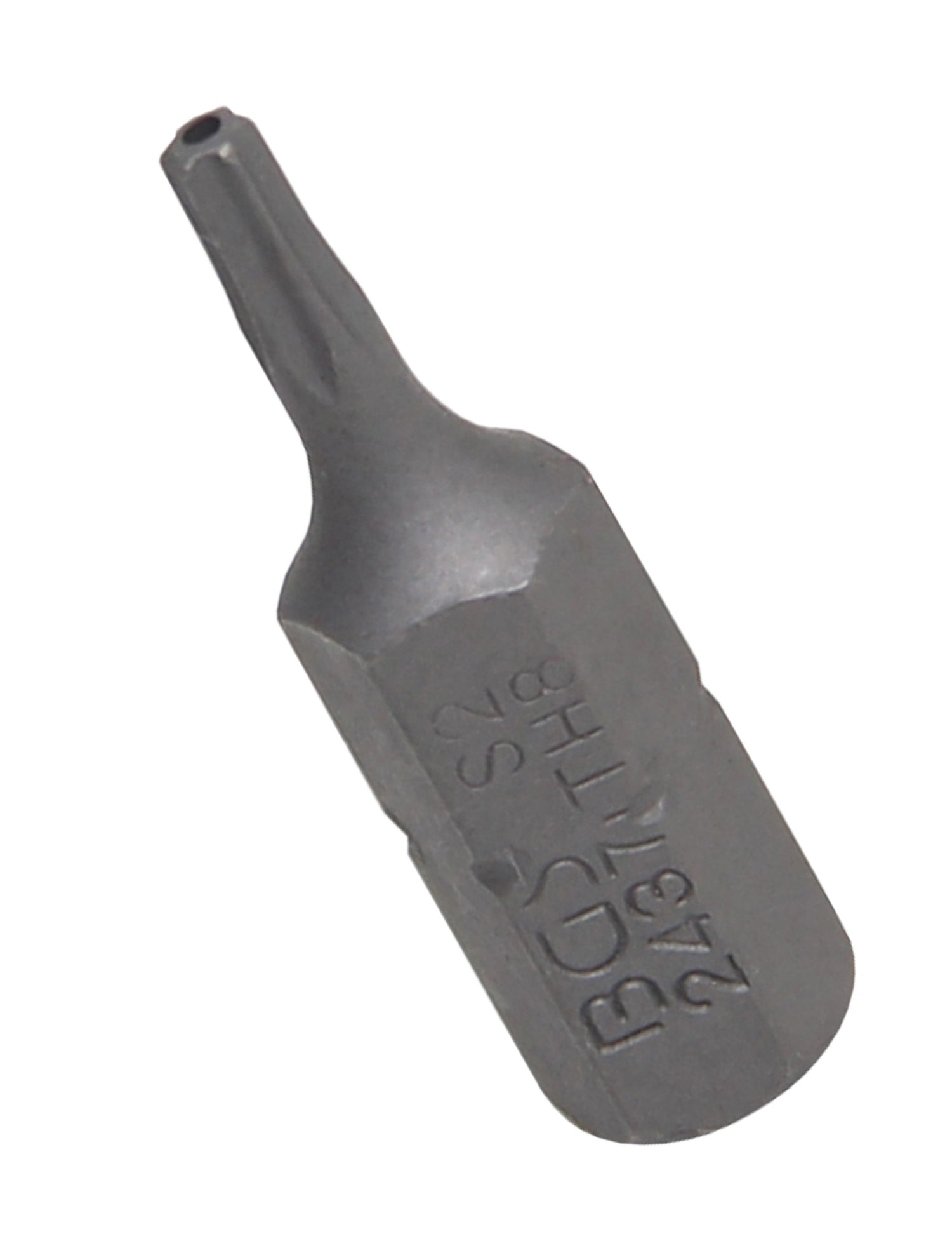 BGS 2437 Bit Nuss Stecknuss T-Profil (für Torx) mit Bohrung T8 Antrieb Außensechskant 6,3mm (1/4")
