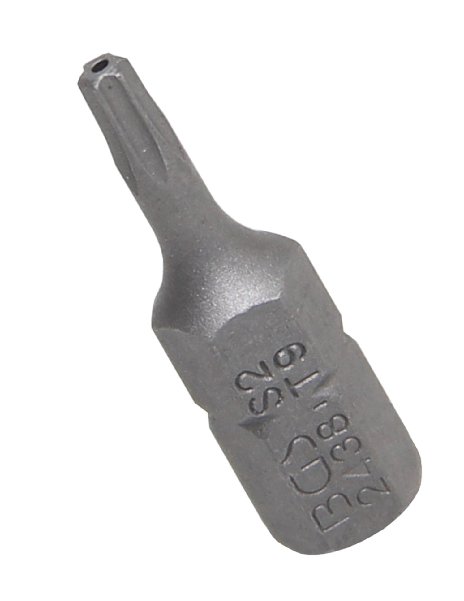 BGS 2438 Bit Nuss Stecknuss T-Profil (für Torx) mit Bohrung T9 Antrieb Außensechskant 6,3mm (1/4")