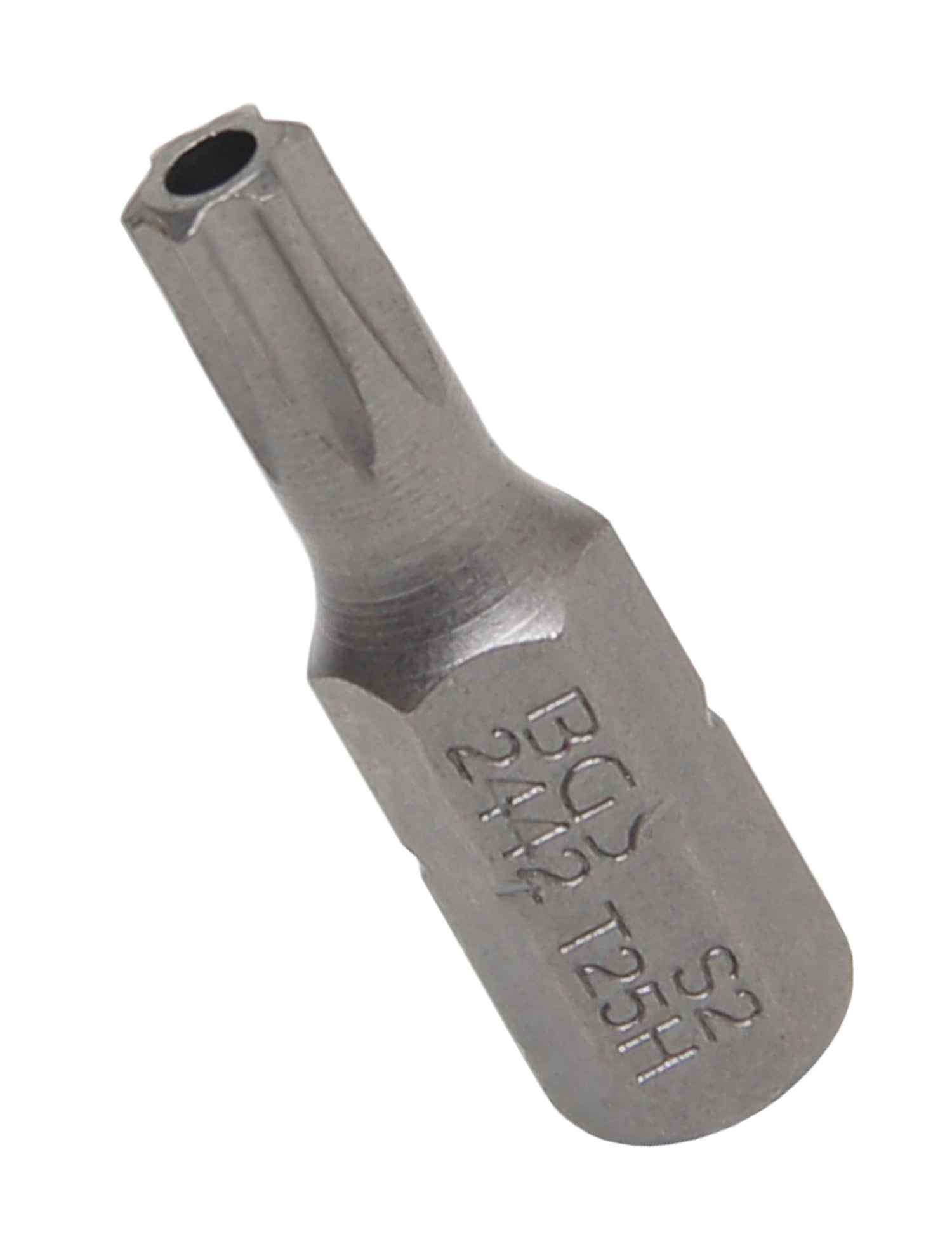 BGS 2442 Biteinsatz T-Profil (für Torx) mit Bohrung T25 Länge 25mm Antrieb 6,3mm (1/4")