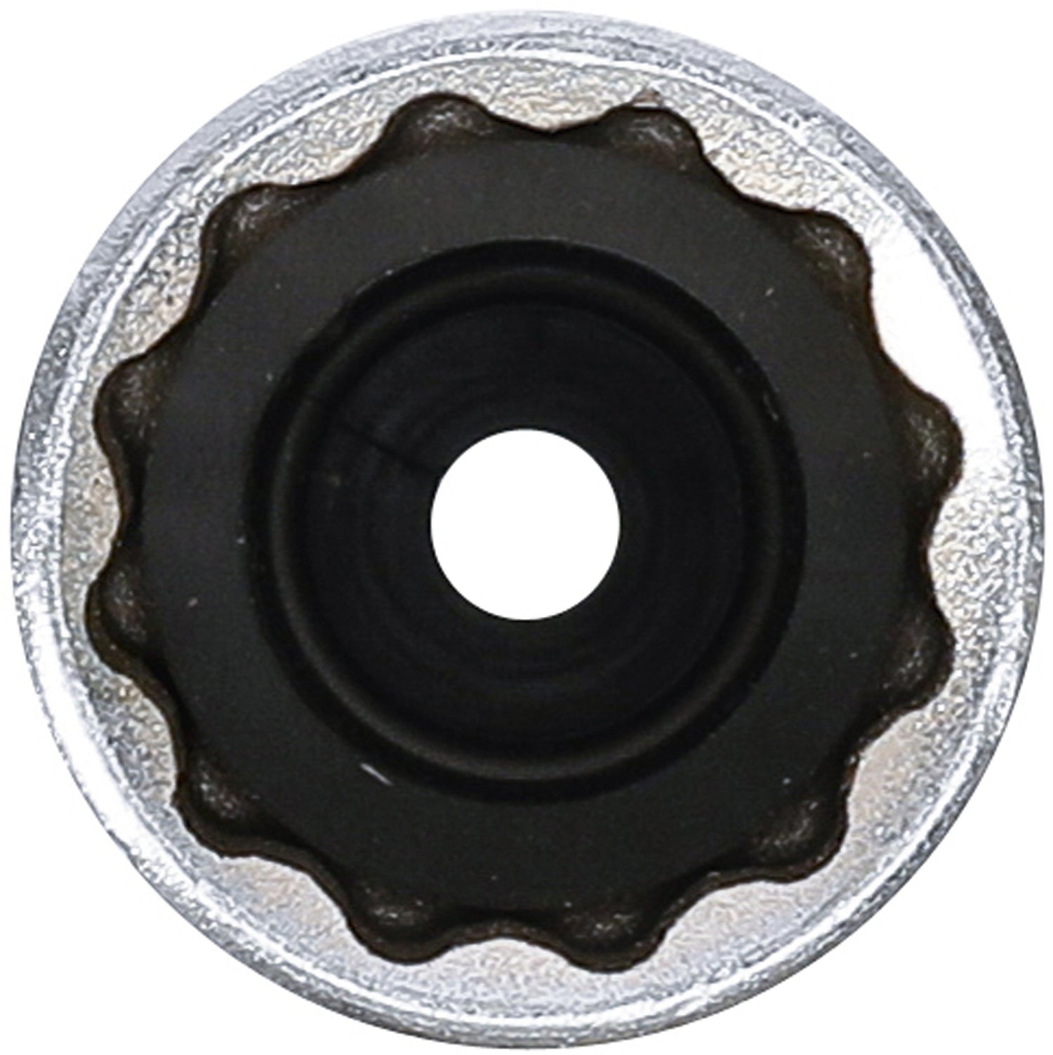BGS 2448 Zündkerzen Einsatz Zwölfkant SW 16mm mit Haltegummi lang Antrieb 10mm (3/8")