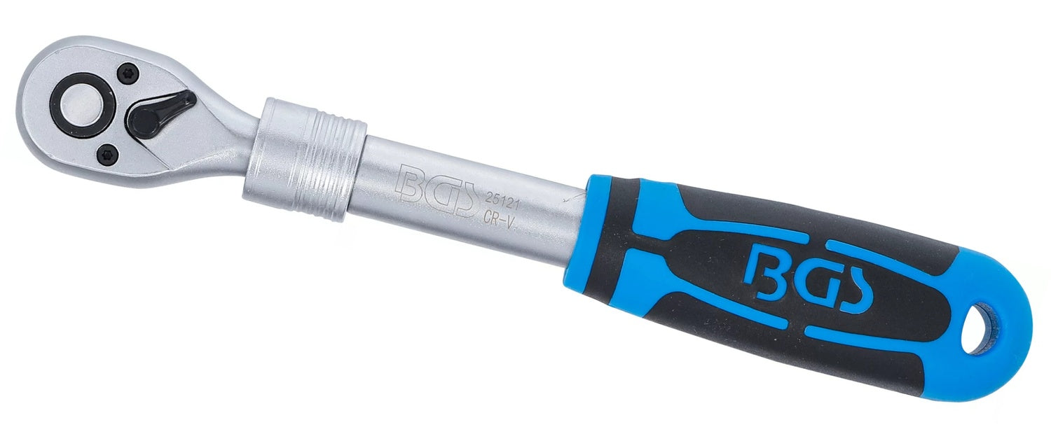 BGS 25121 Umschaltknarre ausziehbar Abtrieb 10mm (3/8") 240 - 345mm