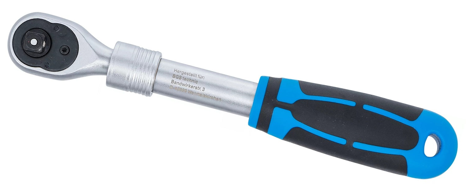 BGS 25121 Umschaltknarre ausziehbar Abtrieb 10mm (3/8") 240 - 345mm