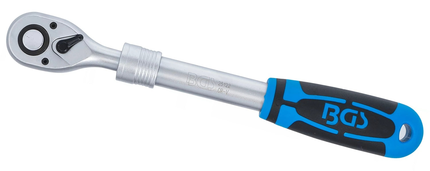 BGS 25122 Umschaltknarre ausziehbar Abtrieb 12,5mm (1/2") 305 - 445mm