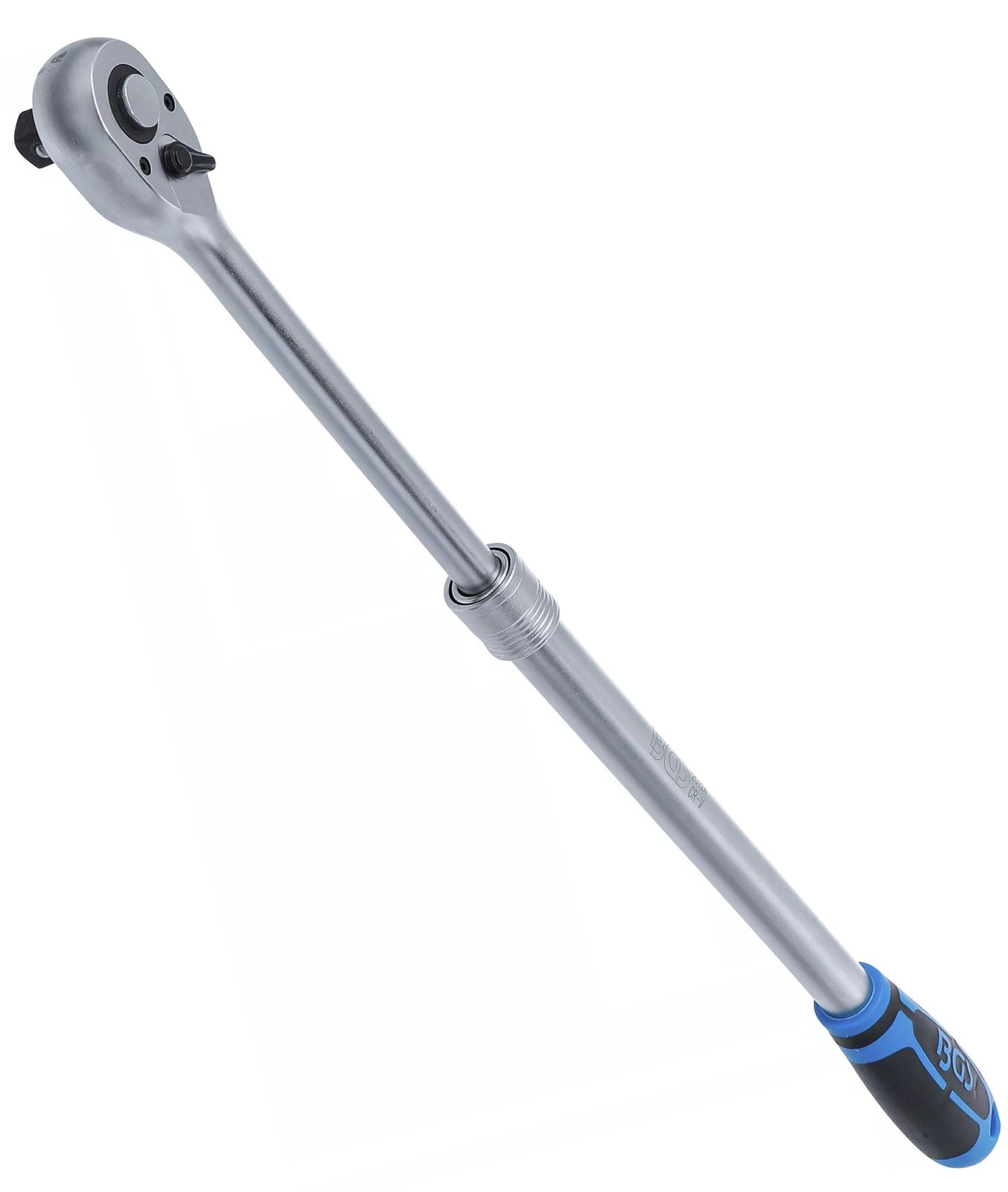 BGS 25124 Umschaltknarre ausziehbar extra lang Abtrieb 12,5mm (1/2") 455 - 595mm