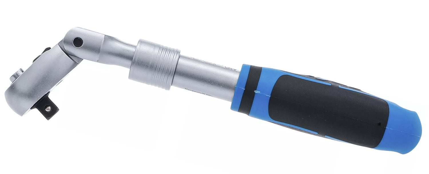 BGS 25126 Umschaltknarre ausziehbar abwinkelbar Abtrieb 10mm (3/8") 260 - 365mm