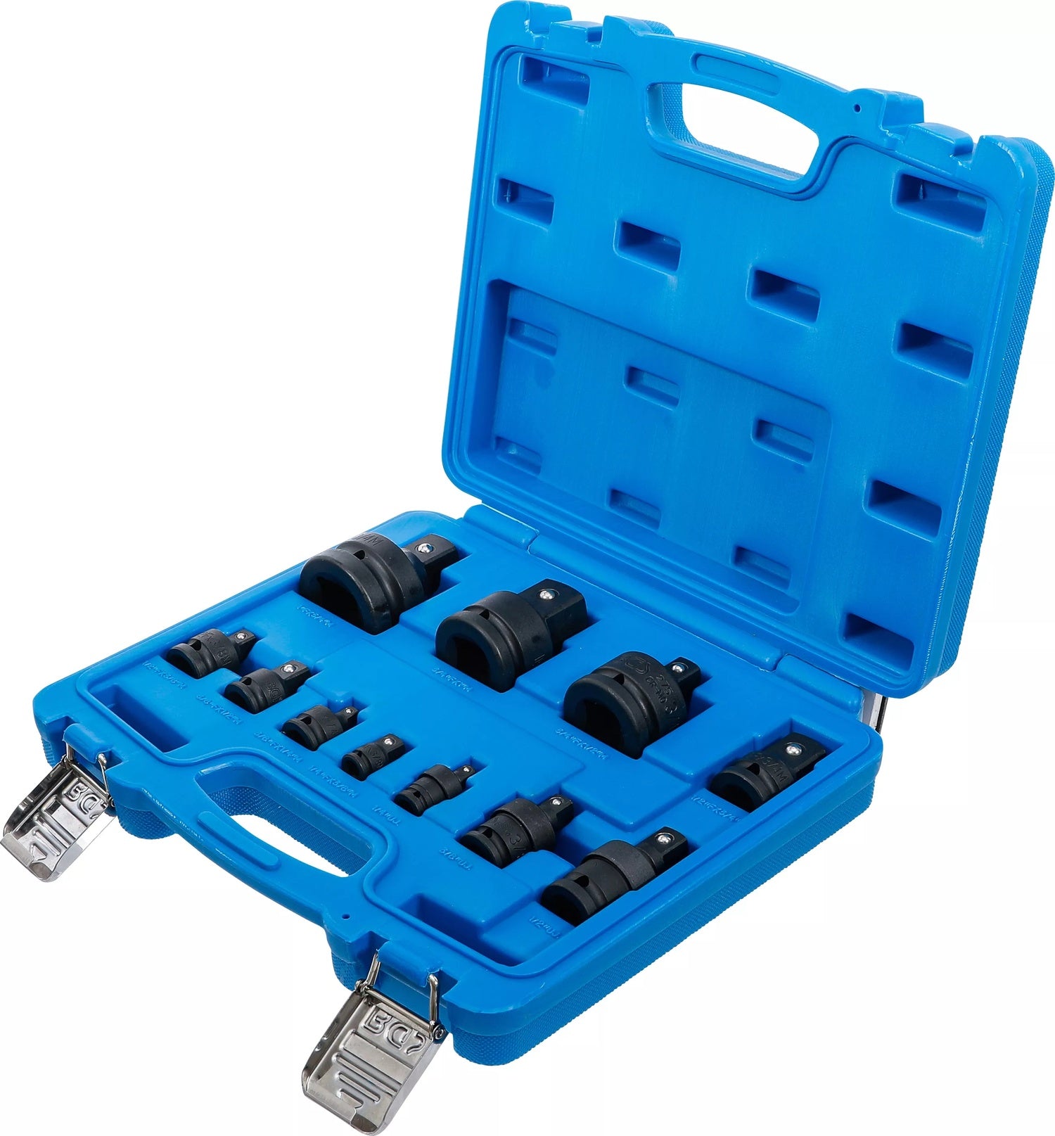 BGS 25140 Satz Kraft Kugelgelenke und Adapter Antrieb 6,3mm (1/4") - 25mm (1") | 11 teilig Schlagschrauber geeignet