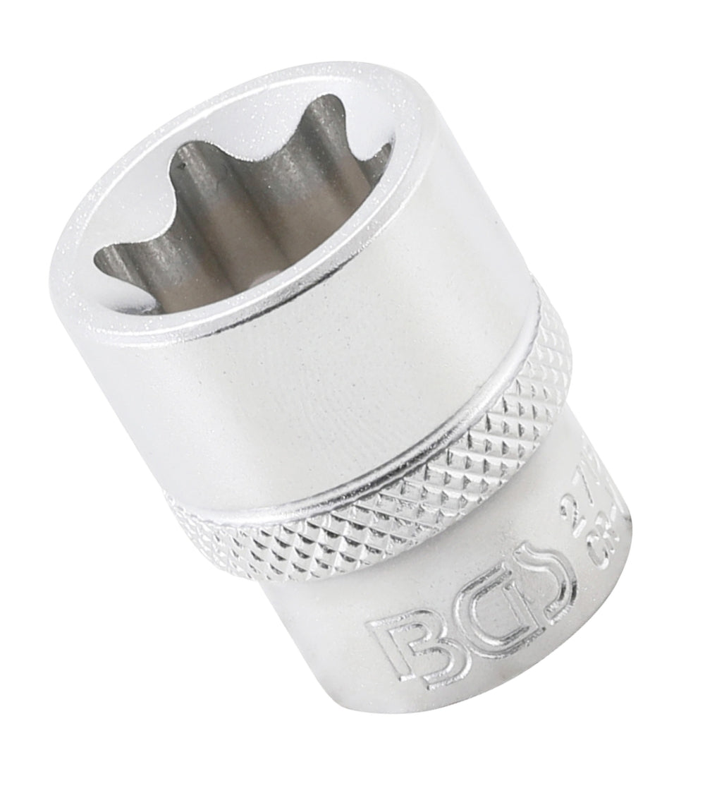 BGS 2715 Nuss / Stecknuss / Steckschlüsseleinsatz E-Profil SW E20 Antrieb 10mm (3/8")