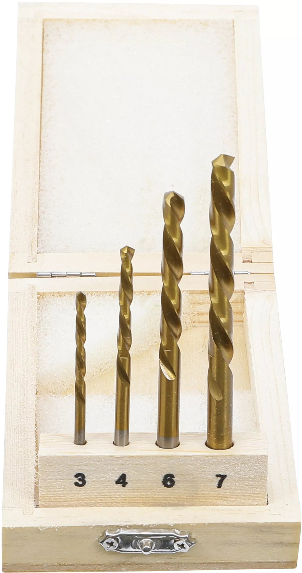 BGS 2726 Satz HSS-Bohrer linksschneidend 4 teilig