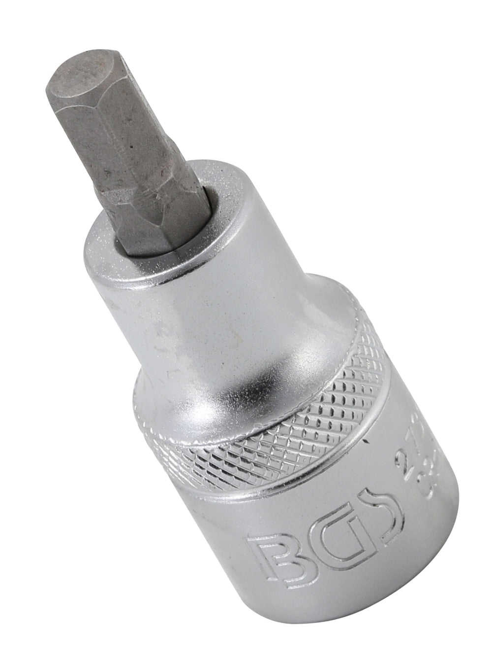 BGS 2734 Bit Einsatz Antrieb Innenvierkant 12,5mm (1/2") SW 9/32"