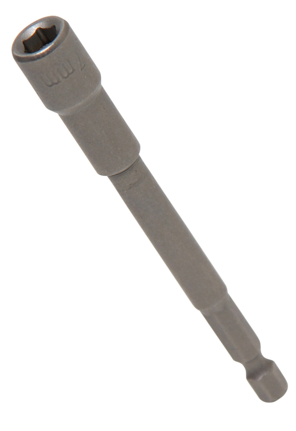 BGS 2763 Steckschlüsseleinsatz Sechskant extra lang Antrieb 6,3mm (1/4") für Bohrmaschinen SW 7mm