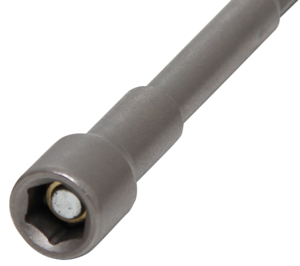 BGS 2764 Steckschlüsseleinsatz Sechskant extra lang Antrieb 6,3mm (1/4") für Bohrmaschinen SW 8mm