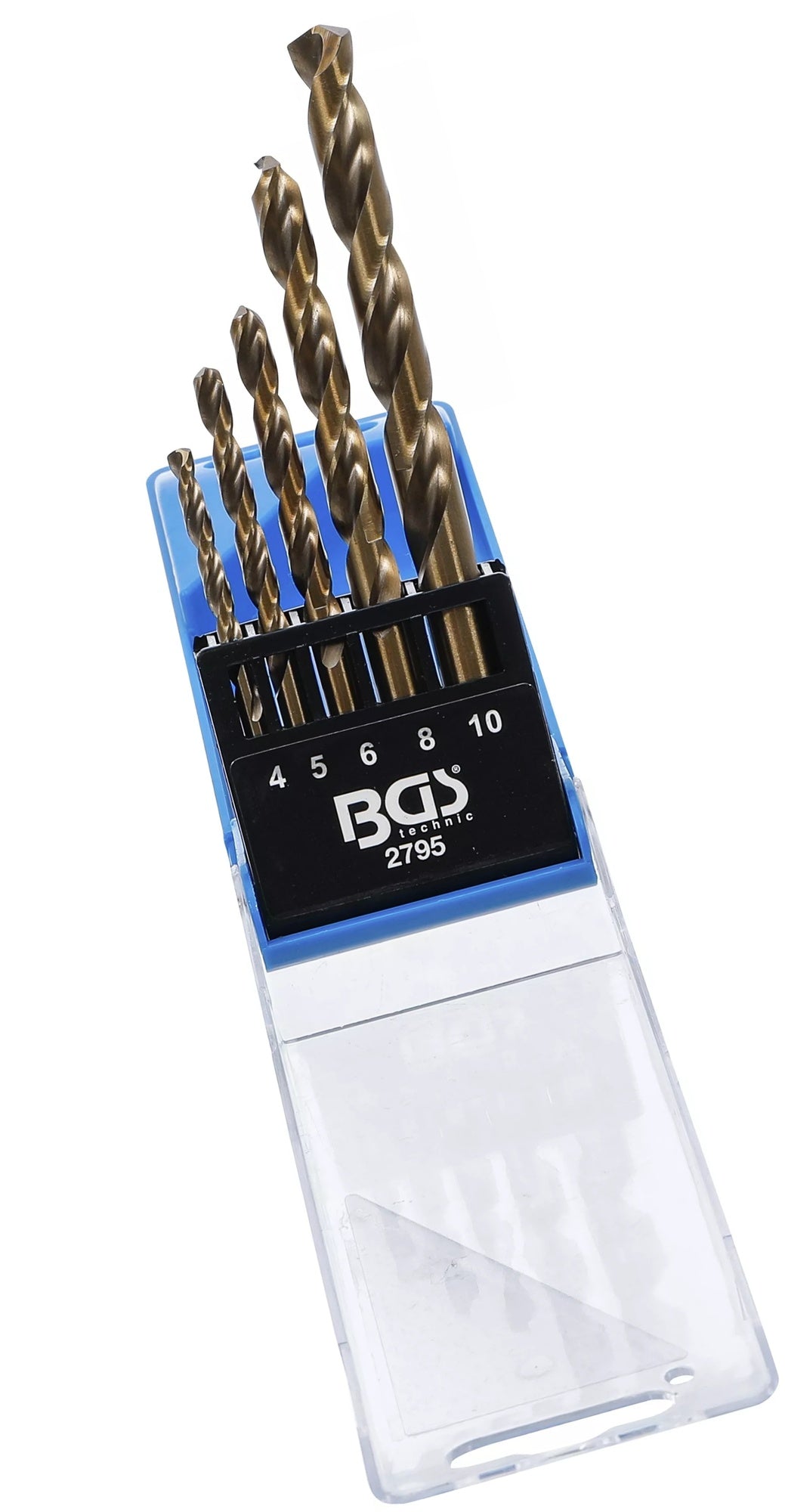 BGS 2795 Satz Spiralbohrer HSS Ø 4 - 10mm 5 teilig