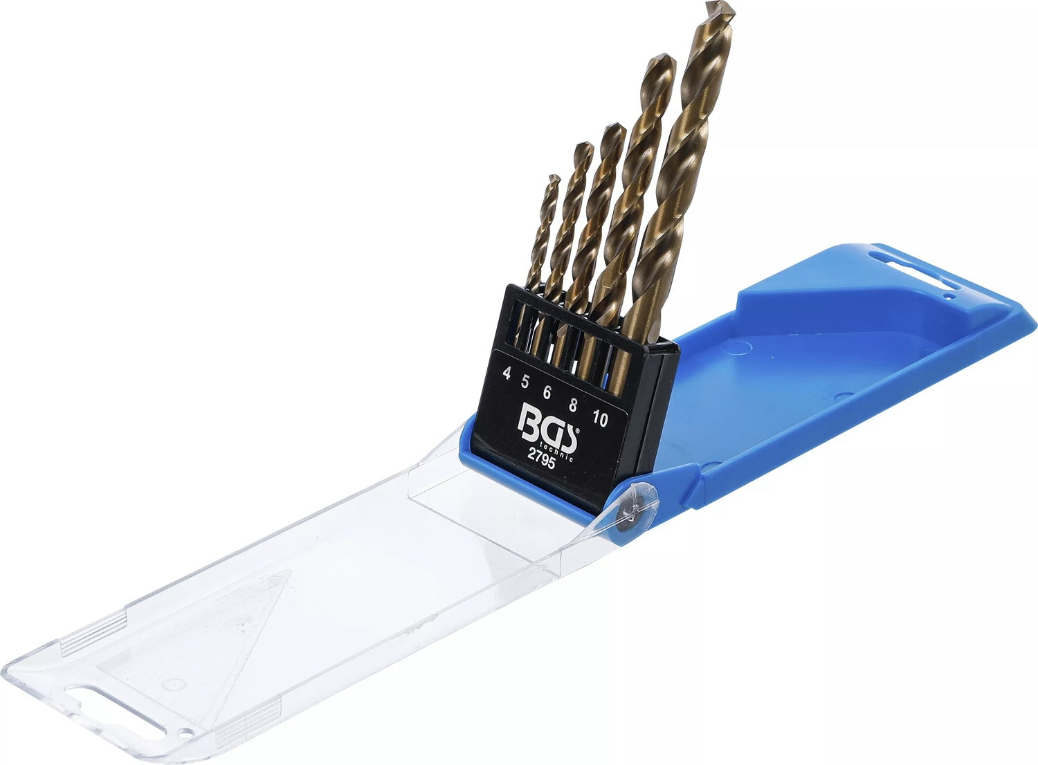 BGS 2795 Satz Spiralbohrer HSS Ø 4 - 10mm 5 teilig