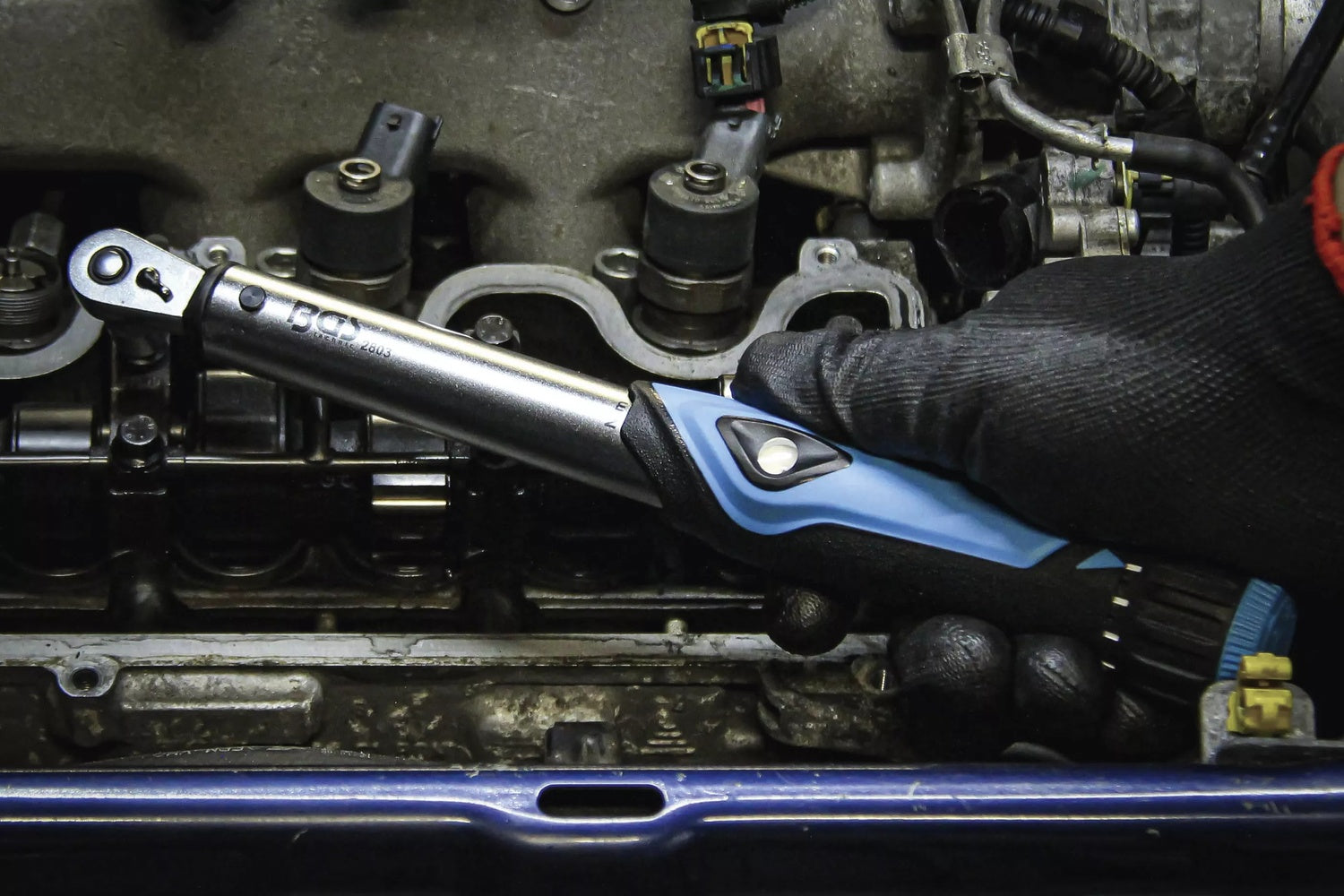 BGS 2803 Drehmomentschlüssel Meßbereich 5-25Nm Abtrieb Außenvierkant 6,3mm (1/4")