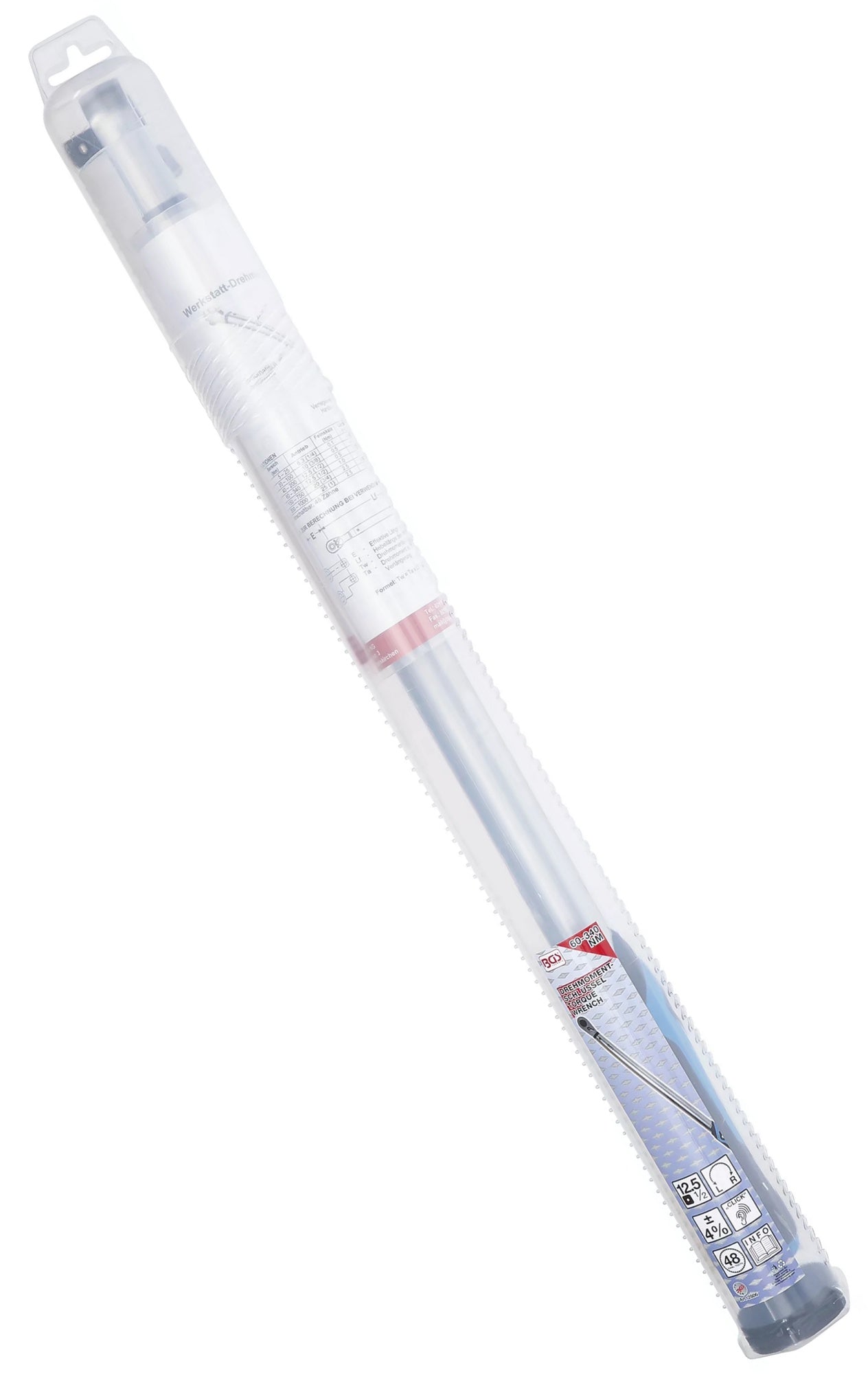 BGS 2806 Drehmomentschlüssel Meßbereich 60-340Nm Abtrieb Außenvierkant 12,5mm (1/2")