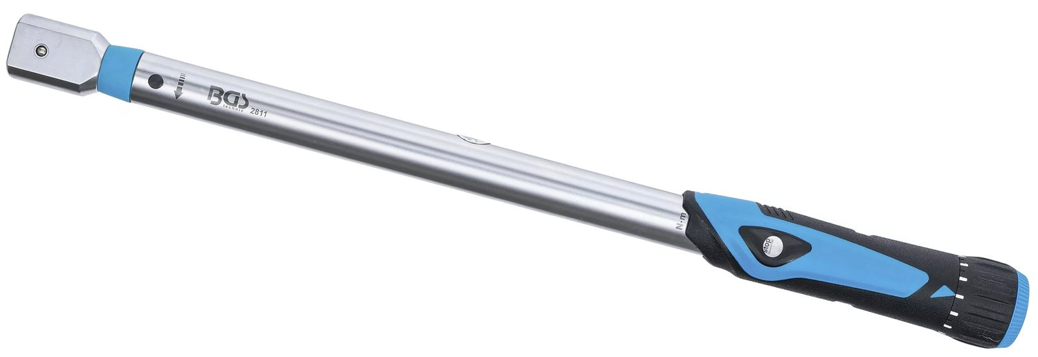 BGS 2811 Drehmomentschlüssel 40-200 Nm passend für Einsteckwerkzeuge 14 x 18mm Außenvierkant